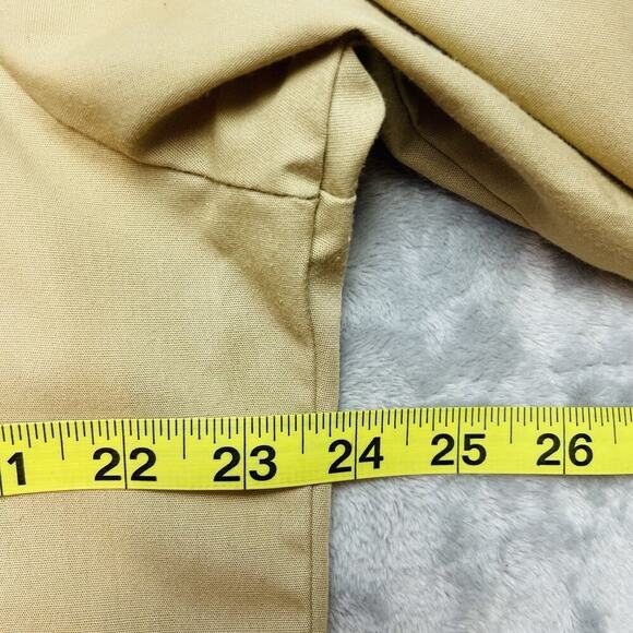 BSA Boy Scouts of America Shirt Mens L Tan Pins Sewn In Patches Golden Empire - Picture 8 of 14